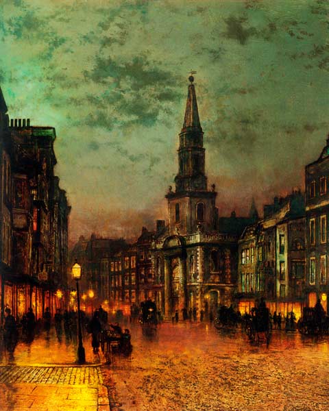 Blackman Street, London de John Atkinson Grimshaw