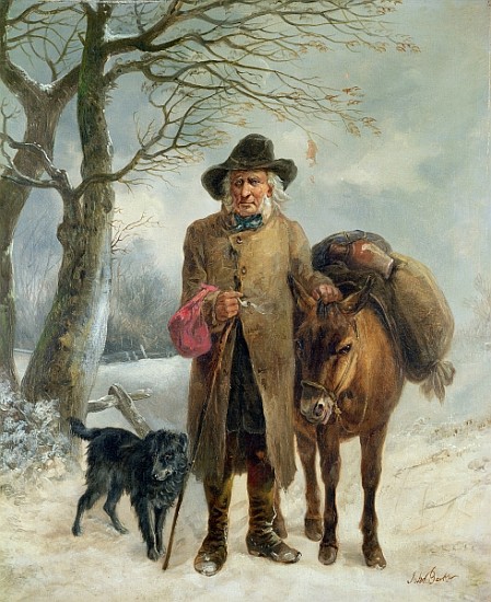 Gathering winter fuel de John Barker