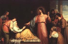 Christ healing the mother of Simon Peter