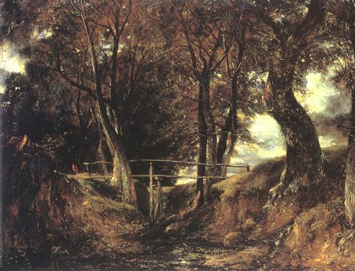 Helmigham little wooded valley de John Constable