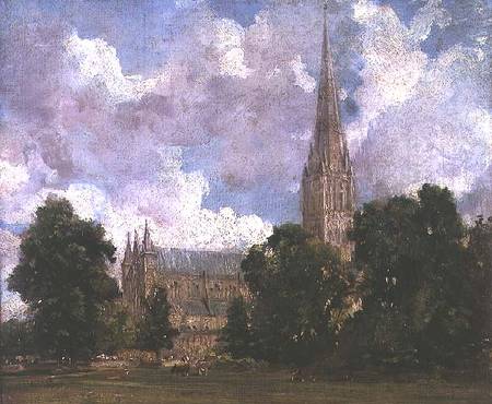 Salisbury Cathedral from the south west de John Constable
