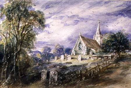 Stoke Poges Church de John Constable
