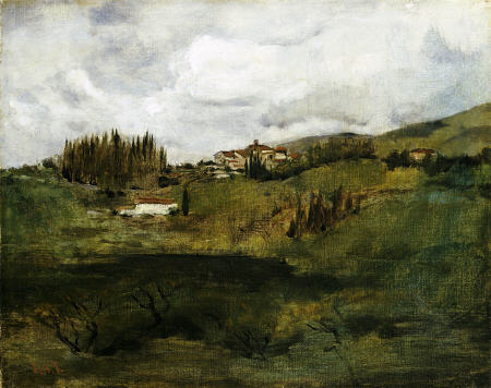 Tuscan Landscape de John Henry Twachtman