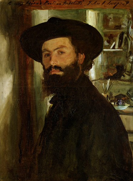 Portrait of the Artist Alberto Falchetti (1878-1951) de John Singer Sargent