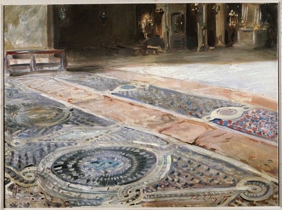 Venetian Interior de John Singer Sargent