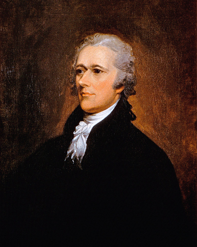 Alexander Hamilton (1755-1804) c.1806 (oil on canvas) de John Trumbull