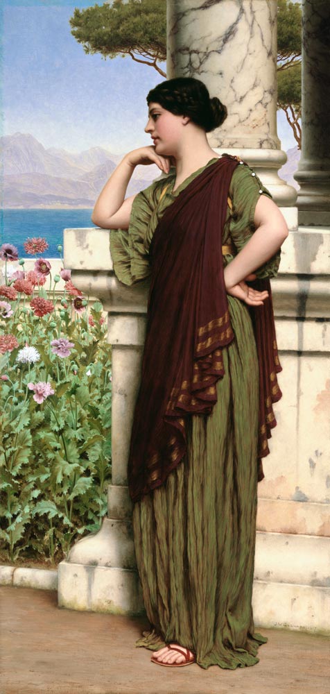 Zärtliche Gedanken de John William Godward