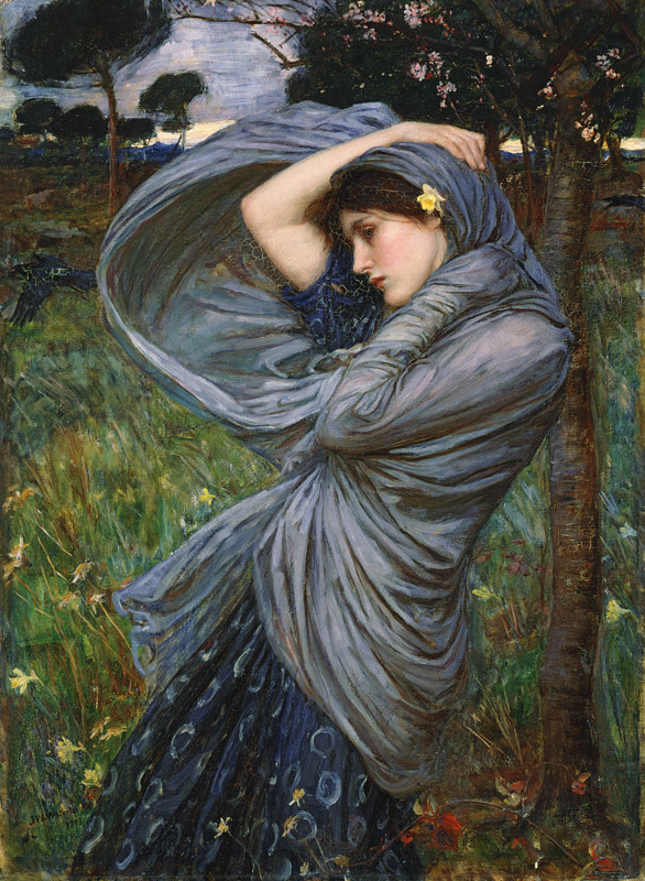 Boreas. de John William Waterhouse