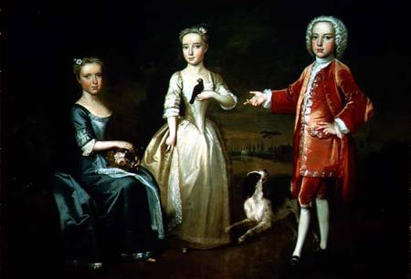 Sherman, Martha and Mary Godfrey de John Wollaston