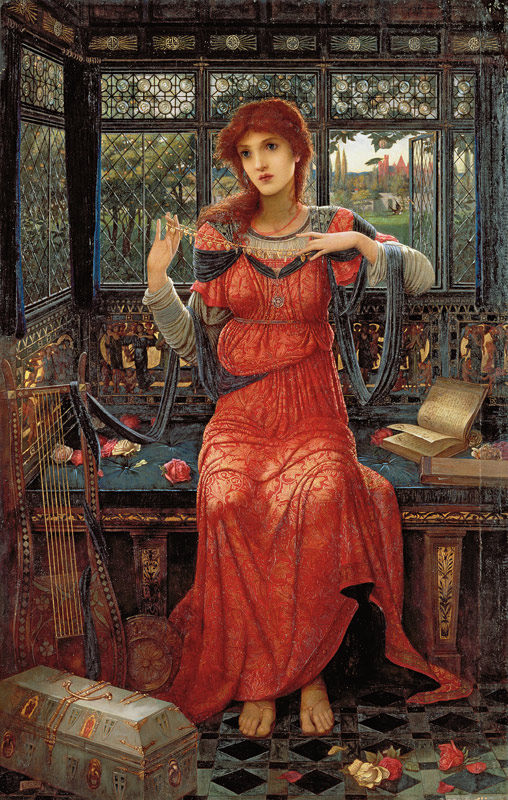 Oh, Swallow, Swallow de John Melhuish Strudwick