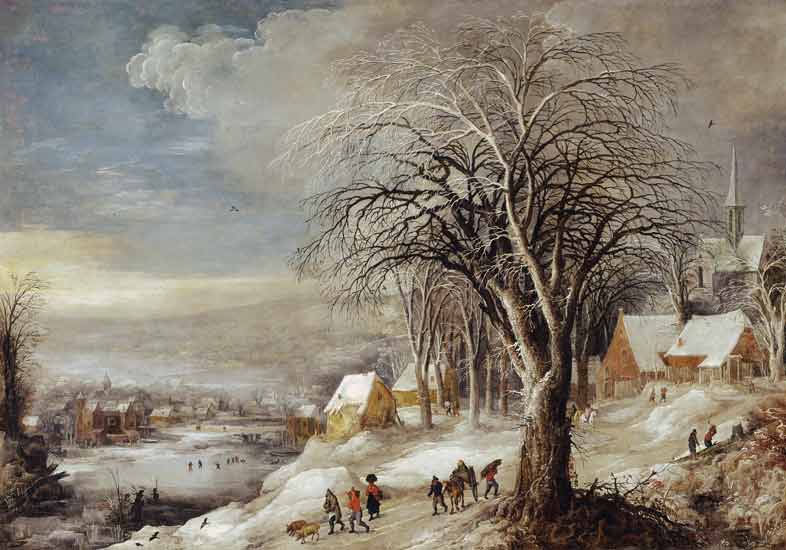 Winter Landscape de Joos de Momper