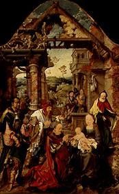 The (small) adoration of the kings de Joos van Cleve