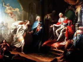 Godoy Presenting Peace to Charles IV