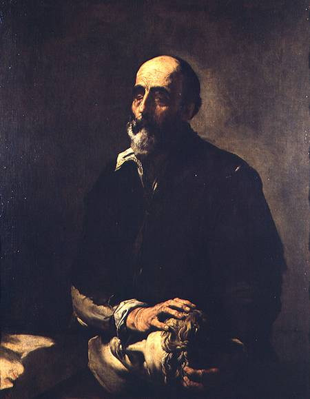 Portrait of the Blind Sculptor de José (o Jusepe) de Ribera