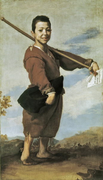 Ribera, The Clubfoot / Paint./ 1642 de José (o Jusepe) de Ribera