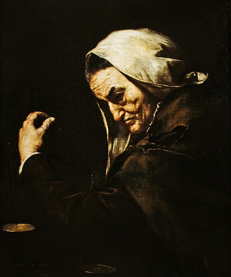 The Old Usurer de José (o Jusepe) de Ribera