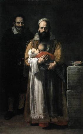 The Bearded Woman Breastfeeding