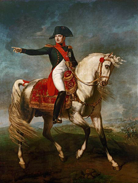 Equestrian Portrait of Napoleon I (1769-1821) de Joseph Chabord