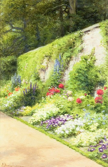 The Artist''s Garden de Joseph Farquharson