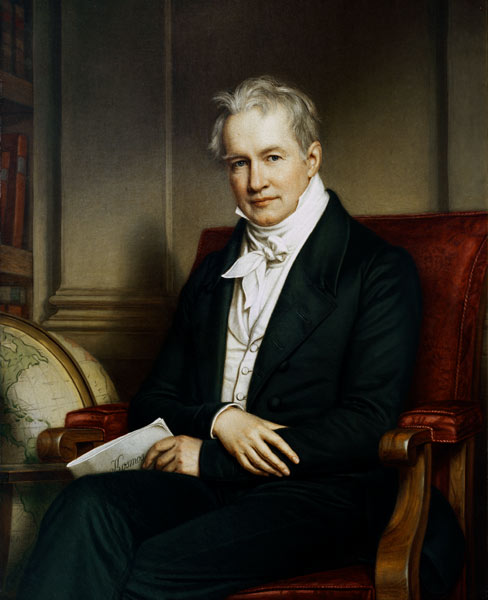 Humboldt, Alexander Freiherr von, Portrait de Joseph Karl Stieler