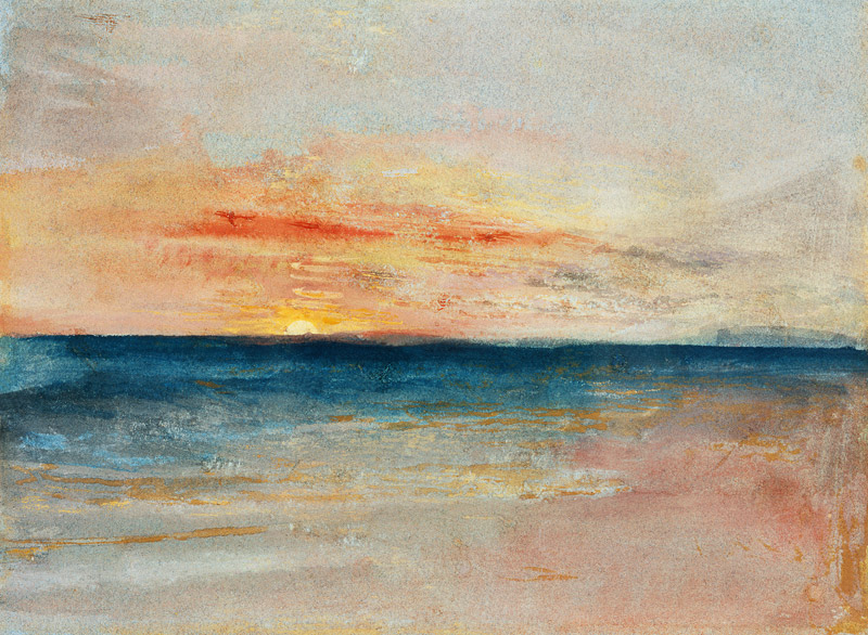 Sunset de William Turner