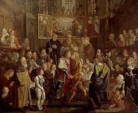 The reconciliation of Ludwig of the Bavarian with