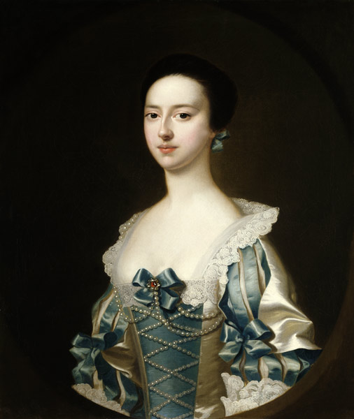 Anne Bateman, later Mrs. John Gisbourne de Joseph Wright of Derby