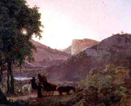 Landscape de Joseph Wright of Derby