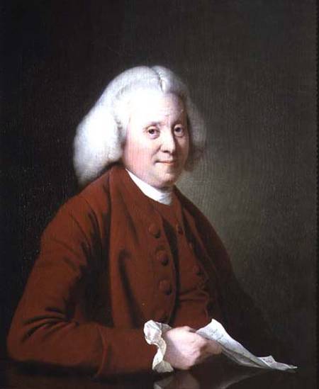 Samuel Crompton (c.1720-82) c.1780  (pair of 72373) de Joseph Wright of Derby
