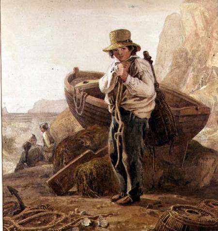 The Young Fisherboy de Joshua Cristall