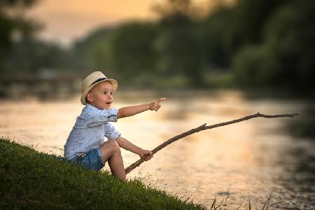 Little fisherman