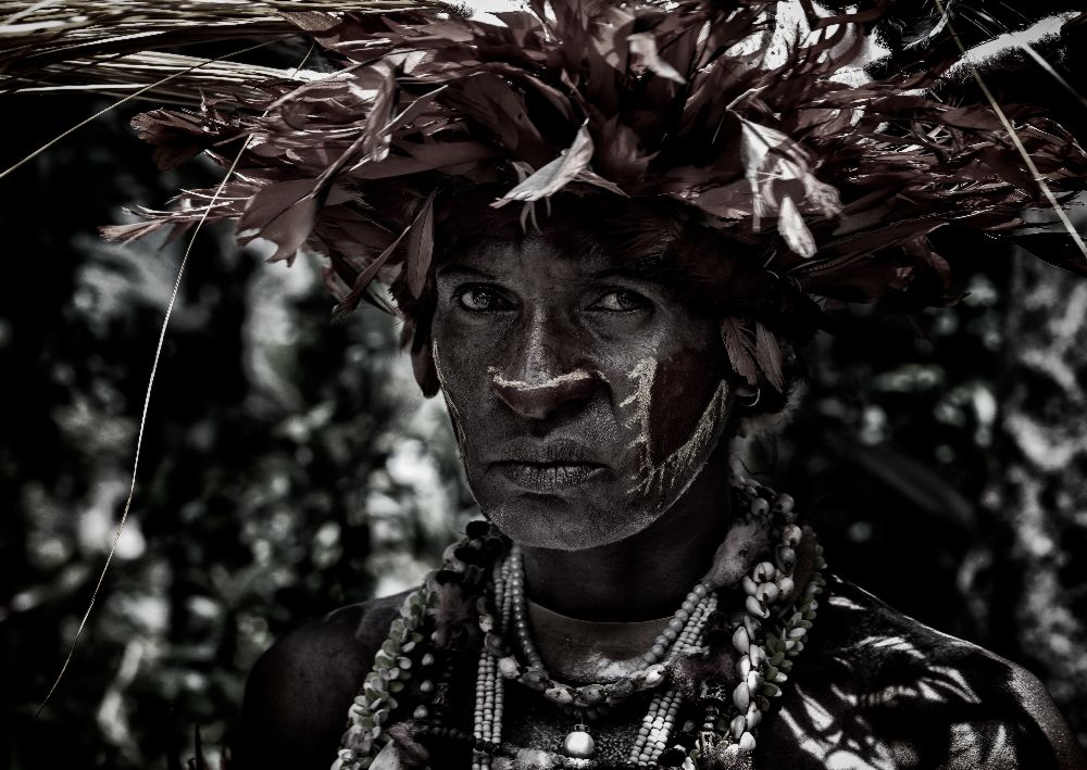 Woman in the sing-sing festival of Mt Hagen - Papua New Guinea de Joxe Inazio Kuesta