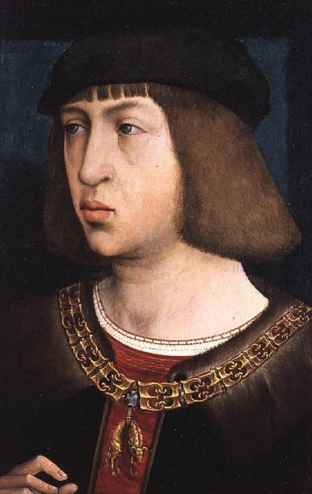 Philip I of Spain (1478-1506), son of Maximilian I (1459-1519) and Maria of Burgundy (1457-82) de Juan de Flandes