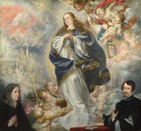 The Immaculate Conception with Two Donors