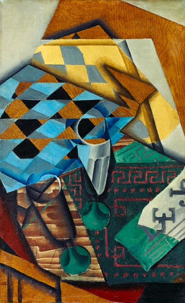 The chess-board. de Juan Gris