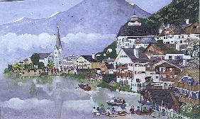 Hallstadt, Austria, 1995 (w/c) 