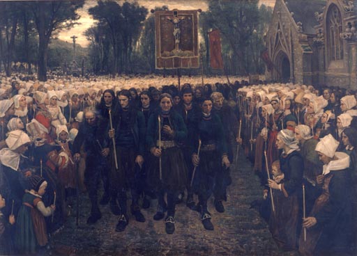 Prozession de Jules Breton