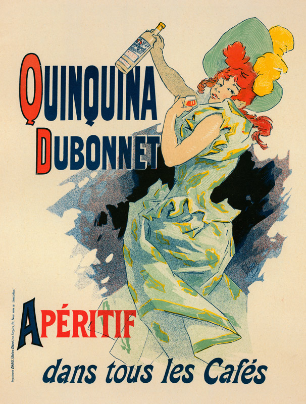 Quinquina Dubonnet (Poster) de Jules Chéret