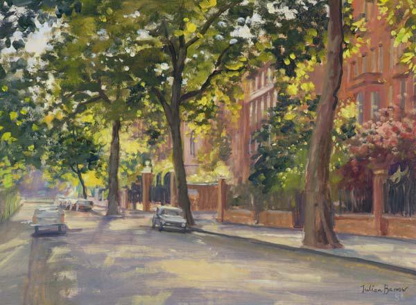 Cheyne Walk (oil on canvas) 