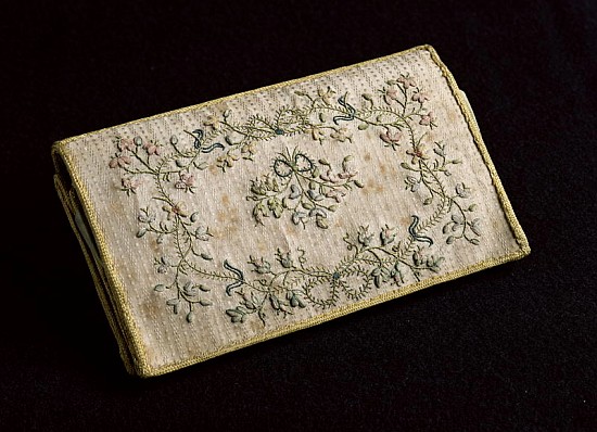 Purse (embroidered silk) de Julie (Madame Recamier) Bernard