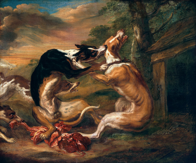 The Dog Fight de Juriaen Jacobsz
