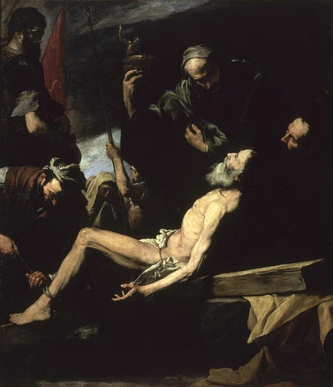 The Martyrdom of St. Andrew de Jusepe de (lo Spagnoletto) Ribera