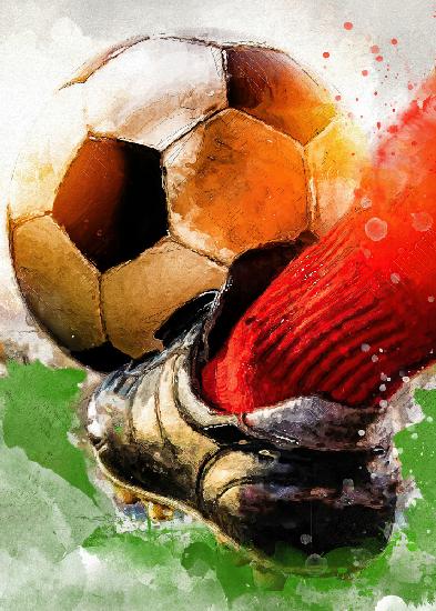 Football 2 sport art