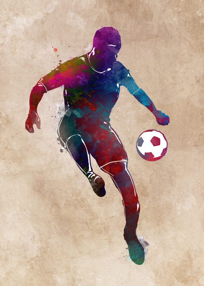 Football Soccer Sport Art 9 de Justyna Jaszke