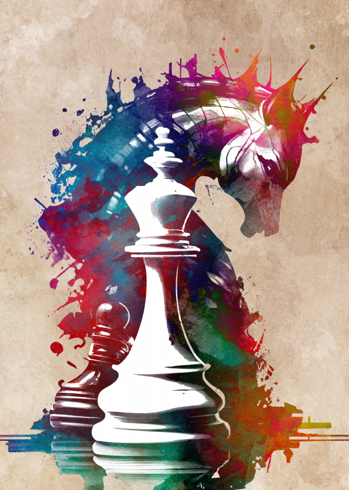 Chess Sport Art 1 de Justyna Jaszke
