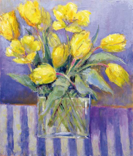 The Tank of Tulips (oil on canvas)  de Karen  Armitage