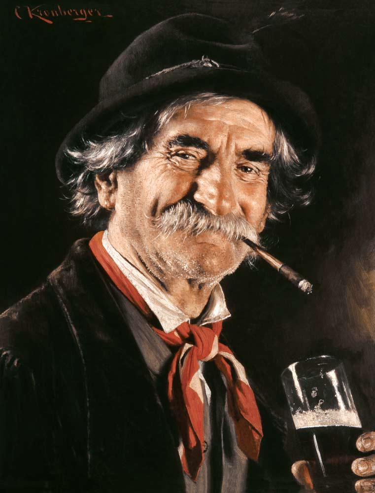 The beer drinker de Karl Kronberger