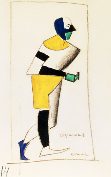 Malevich / The Athlete de Kazimir Severinovich Malewitsch