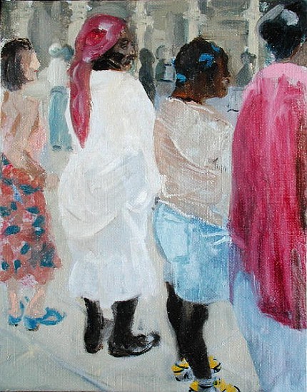 Keeping the Rhythm (oil on canvas)  de Kate  Yates