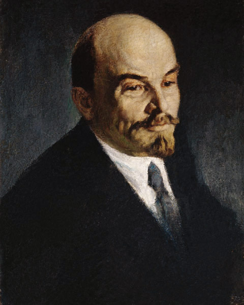 Bildnis Wladimir Lenin (1870-1924) de Pjotr Iwanowitsch Kelin